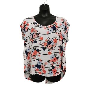 SIZE 14 (0) TORRID, Floral Dress Top EUC
